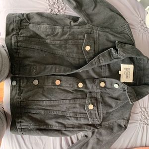 Zara Black Jean Jacket